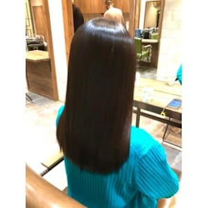 シナジー美髪縮毛＋カット＋髪質改善トリートメント