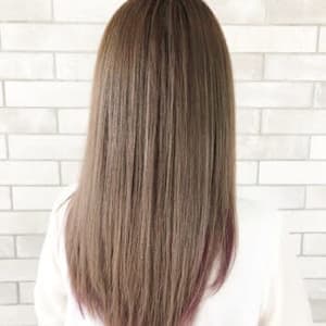 カット＋Wカラー(ケアブリーチ有)＋3stepトリートメント