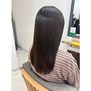 シナジー美髪縮毛＋カット＋髪質改善トリートメント