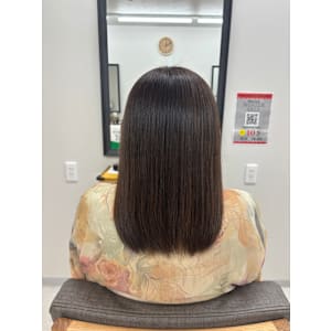 シナジー美髪縮毛＋カット＋髪質改善トリートメント