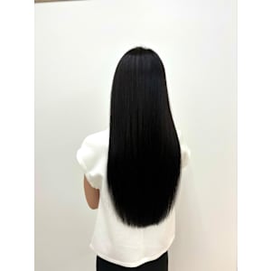 シナジー美髪縮毛＋カット＋髪質改善トリートメント