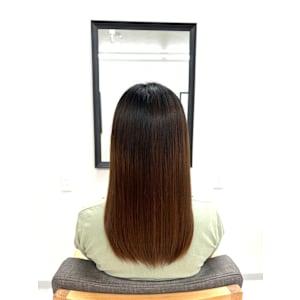 シナジー美髪縮毛＋カット＋髪質改善トリートメント