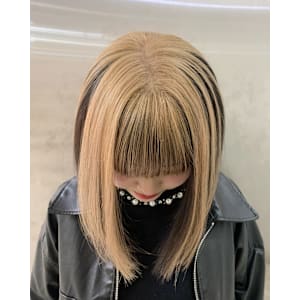 レイヤーボブレイヤーアンブレラカラーミルクティーベージュ - kiji 久屋大通/丸の内【キジ ヒサヤオオドオリ マルノウチ】掲載中