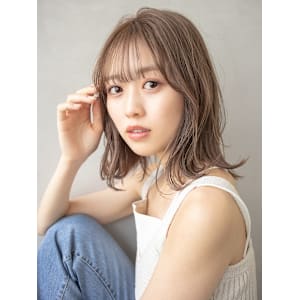 大人可愛い20代30代/髪質改善/ブリーチ/レイヤーカット