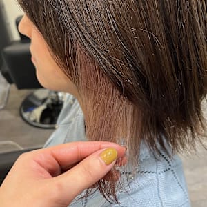 イヤリングカラー - unpeu hair 二条店【アンプヘアーニジョウテン】掲載中