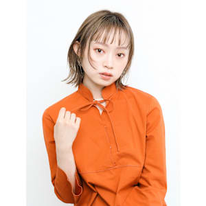 hum立川×ミディアムヘア