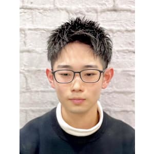 アップバングショート