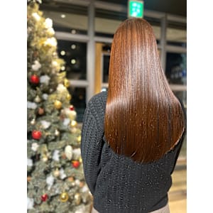 圧倒的艶感ストレートロング