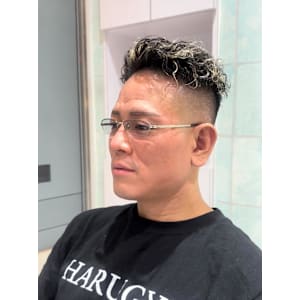 メンズパーマ／ニュアンスパーマ／極道パーマ／フェードカット - HEARTS hair's五日市店【ハーツヘアーズイツカイチテン】掲載中