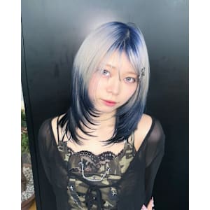 ルーツカラー　ケアブリーチ　ブリーチカラー　表参道/原宿