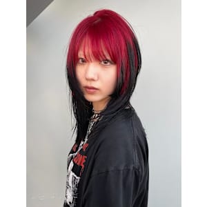 ルーツカラー　ケアブリーチ　ブリーチカラー　原宿/表参道