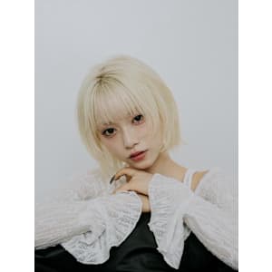 ボブウルフとブロンドでおしゃれハイトーン♪ - sie by KENJE【シエ バイ ケンジ】掲載中