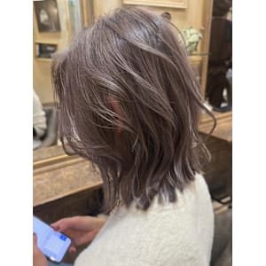 ゆるふわミディアム/ラベンダーグレージュ