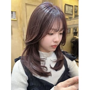 モーブブラウン/ヘーゼルブラウン/ネイビー