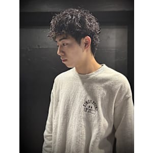 【ダウンバングスパイキーショート】短髪/ピンパーマ/men' - owl 心斎橋【アウル シンサイバシ】掲載中