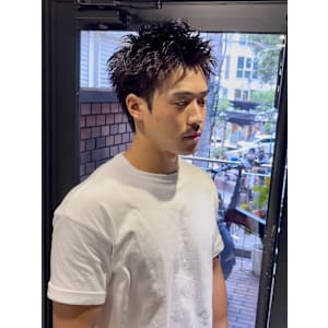 【スパイキーショート×ピンパーマ】短髪/メンズカット/men - owl 心斎橋【アウル シンサイバシ】掲載中