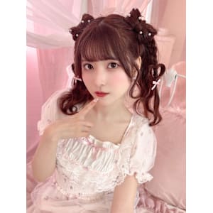 小鳥遊るいちゃん立体リボンハートハーフツイン＊まゆ