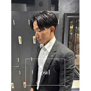 センターパート/ニュアンスパーマ/メンズパーマ/メンズカット - owl 心斎橋【アウル シンサイバシ】掲載中