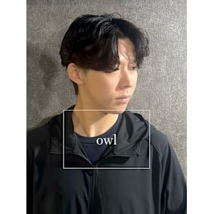 ニュアンスパーマ×センターパート×men's - owl 心斎橋【アウル シンサイバシ】掲載中