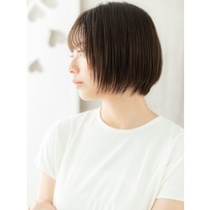 シースルーバング小顔補正カットレイヤーショート20代30代 - COVER HAIR bliss【カバーヘア ブリス】戸田公園/戸田公園西口店【カバーヘアブリス トダコウエン トダコウエンニシグチテン】掲載中
