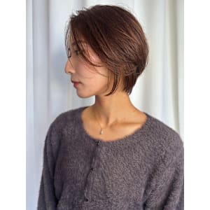 【MICHI 富田店　古作蓮】 ブラウンカラー ショート - HAIR MAKE MICHI 富田店【ミチ】掲載中