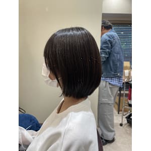 ひし形シルエットでつくる内巻きボブ - Simple【シンプル】掲載中