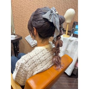 ウィッグアレンジ