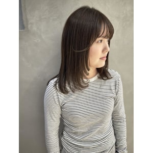 髪質改善カラー/レイヤー/レイヤースタイル/ミディアム