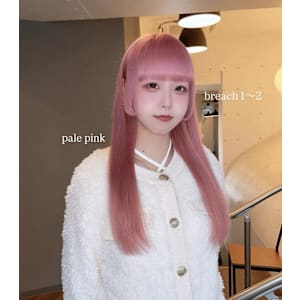 ペールピンク - ao. 渋谷/表参道 ダブルカラー・ハイトーン・髪質改善【アオ】【アオ シブヤ オモテサンドウ ダブルカラー ハイトーン カミシツカイゼン】掲載中