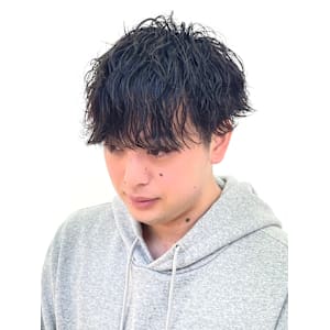 波巻きスパイラルパーマ