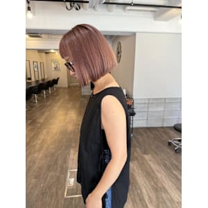 ハイトーンピンクボブ
