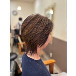 ショートウルフ - Hair Design Greath【グリース】掲載中