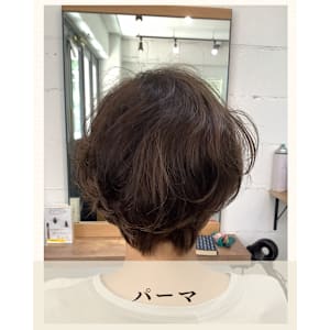 ≪お客様スタイル≫ 2か月前のパーマ。