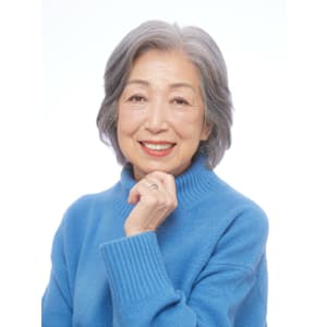 60代グレイヘアの方に◎ボブパーマスタイル