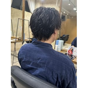 メンズスパイラルパーマ