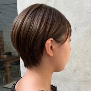 丸みショート エモージュカラー