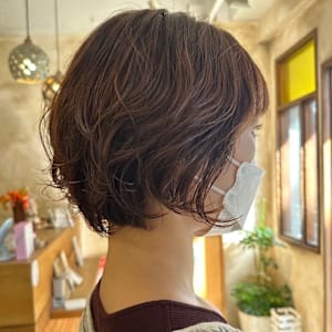 ニュアンスパーマ ボブパーマ