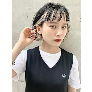 大人可愛い愛されミニボブ　