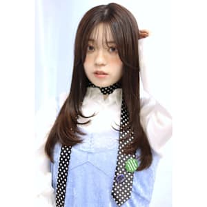 【10代20代30代】ロング／縮毛矯正で艶髪×レイヤー★