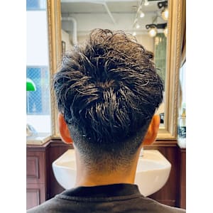 【40代 男性】ロンドンツーブロック（大宮/バーバー）