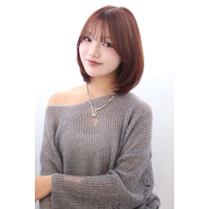 20代30代40代 ミディアムボブ髪質改善