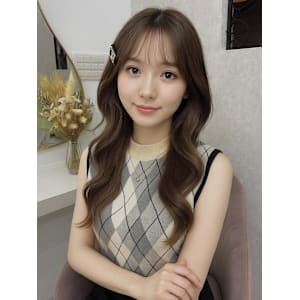 黒髪カタログ/オリーブグレー/小顔ヘア/ココアベージュ - Lovis【ラビス】掲載中