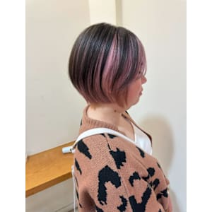 【増田】ピンクアンブレラカラー×ショートボブ - PETZ本店【ペッツホンテン】掲載中