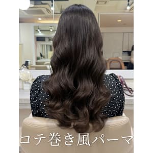 韓国風パーマ/コテ巻き風パーマ/デジタルパーマ/レイヤー