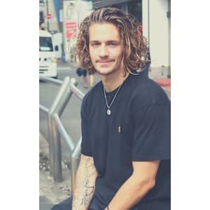 外国人風サーフカール