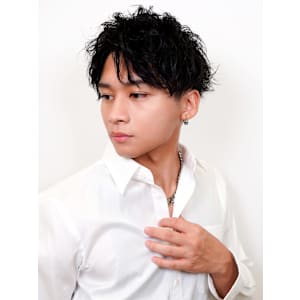 【La fith】センターパート×ツイストスパイラルパーマ