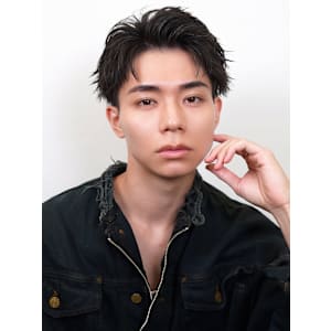 【La fith】短髪メンズ×フェードカット×アップバング