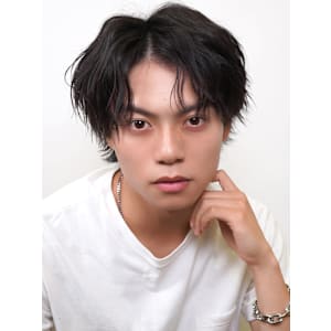 【La fith】メンズカット×センターパート