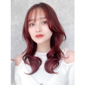 【La fith】韓国風×フォワード巻き×チェリーピンク - La fith hair chrome 大宮店【ラフィス ヘアー クロム】【ラフィスヘアー クロム オオミヤテン】掲載中