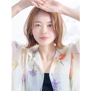 【La fith】外ハネボブ×ブリーチ×ミルクティーベージュ - La fith hair chrome 大宮店【ラフィス ヘアー クロム】【ラフィスヘアー クロム オオミヤテン】掲載中
